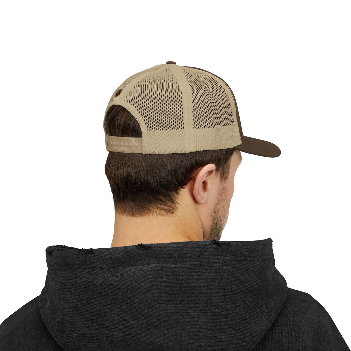 Abstract Sunburst with Quote Trucker Cap | Your Story Isn’t Finished Yet