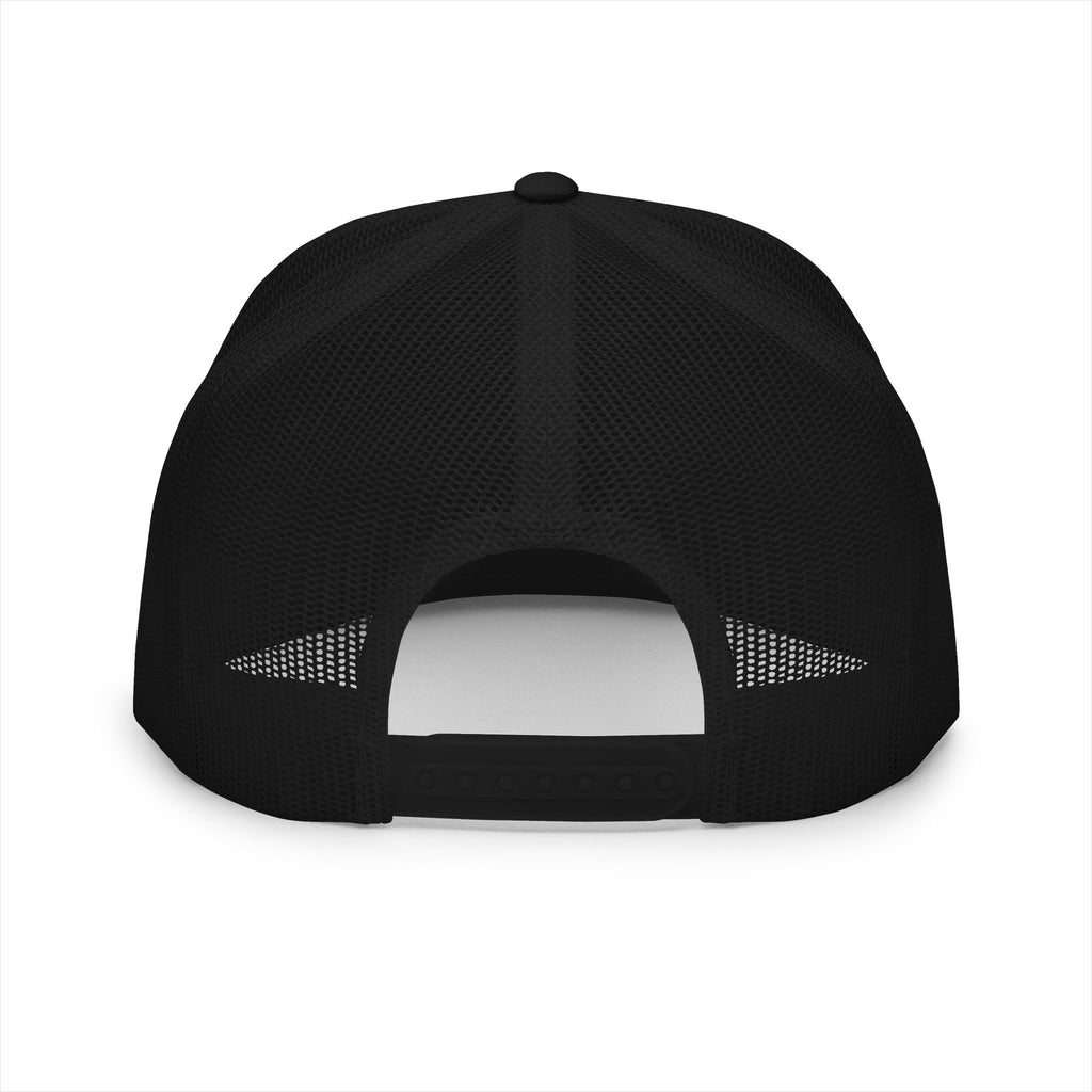 5-Panel Trucker Cap — "Your Story Isn’t Finished Yet" Inspirational Mesh Hat