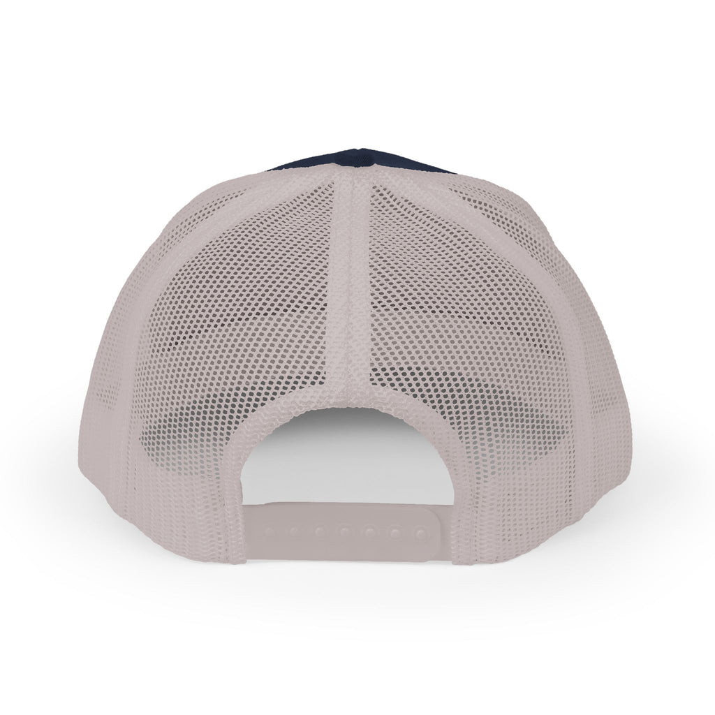 Abstract Sunburst with Quote Trucker Cap | Your Story Isn’t Finished Yet