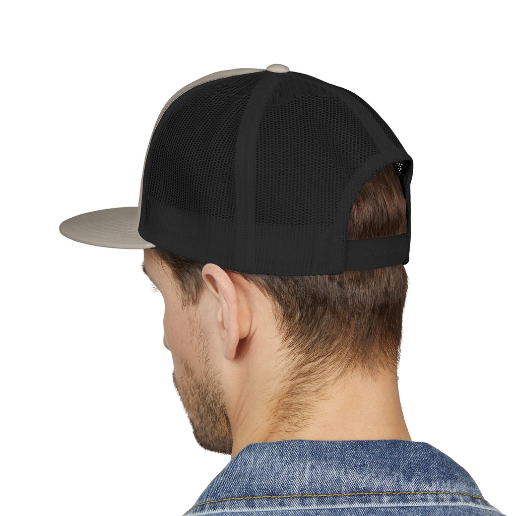 5-Panel Trucker Cap — "Your Story Isn’t Finished Yet" Inspirational Mesh Hat