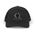 Abstract Sunburst with Quote Trucker Cap | Your Story Isn’t Finished Yet