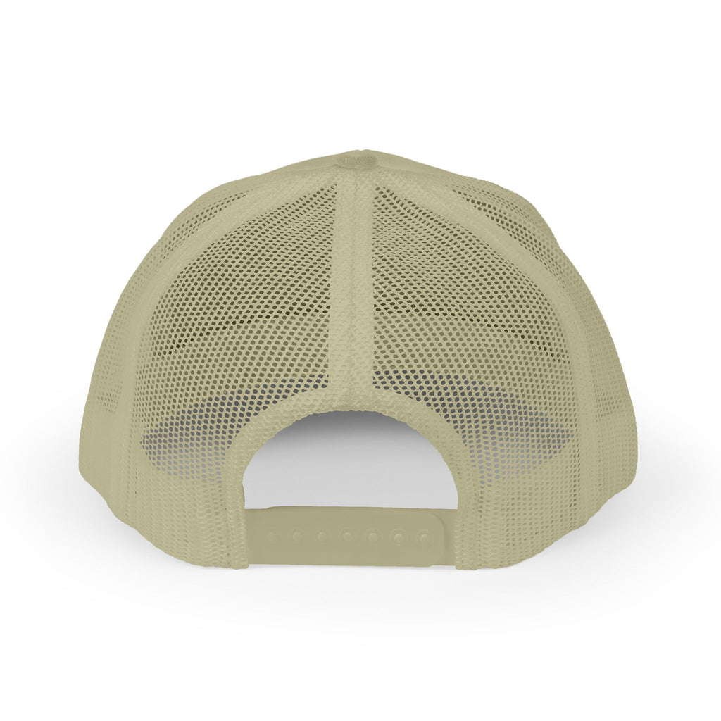 Abstract Sunburst with Quote Trucker Cap | Your Story Isn’t Finished Yet
