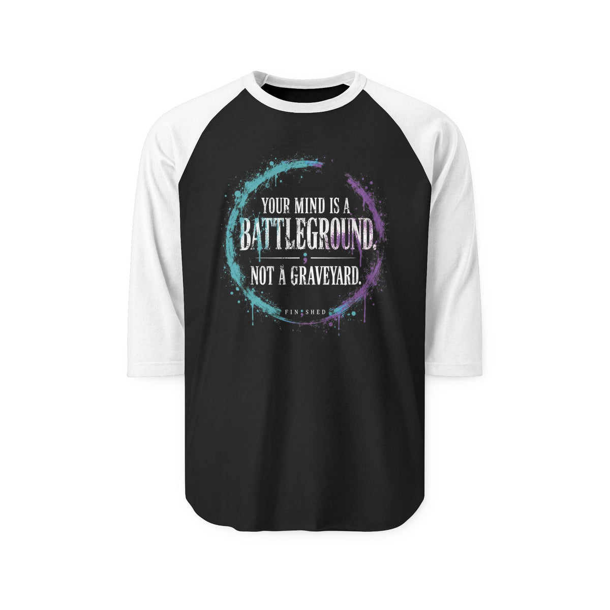 Unisex Three-Quarter Sleeve Raglan Shirt