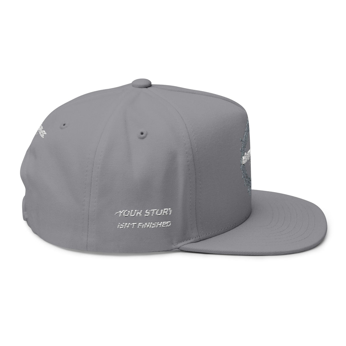Flat Bill Cap (Embroidery)