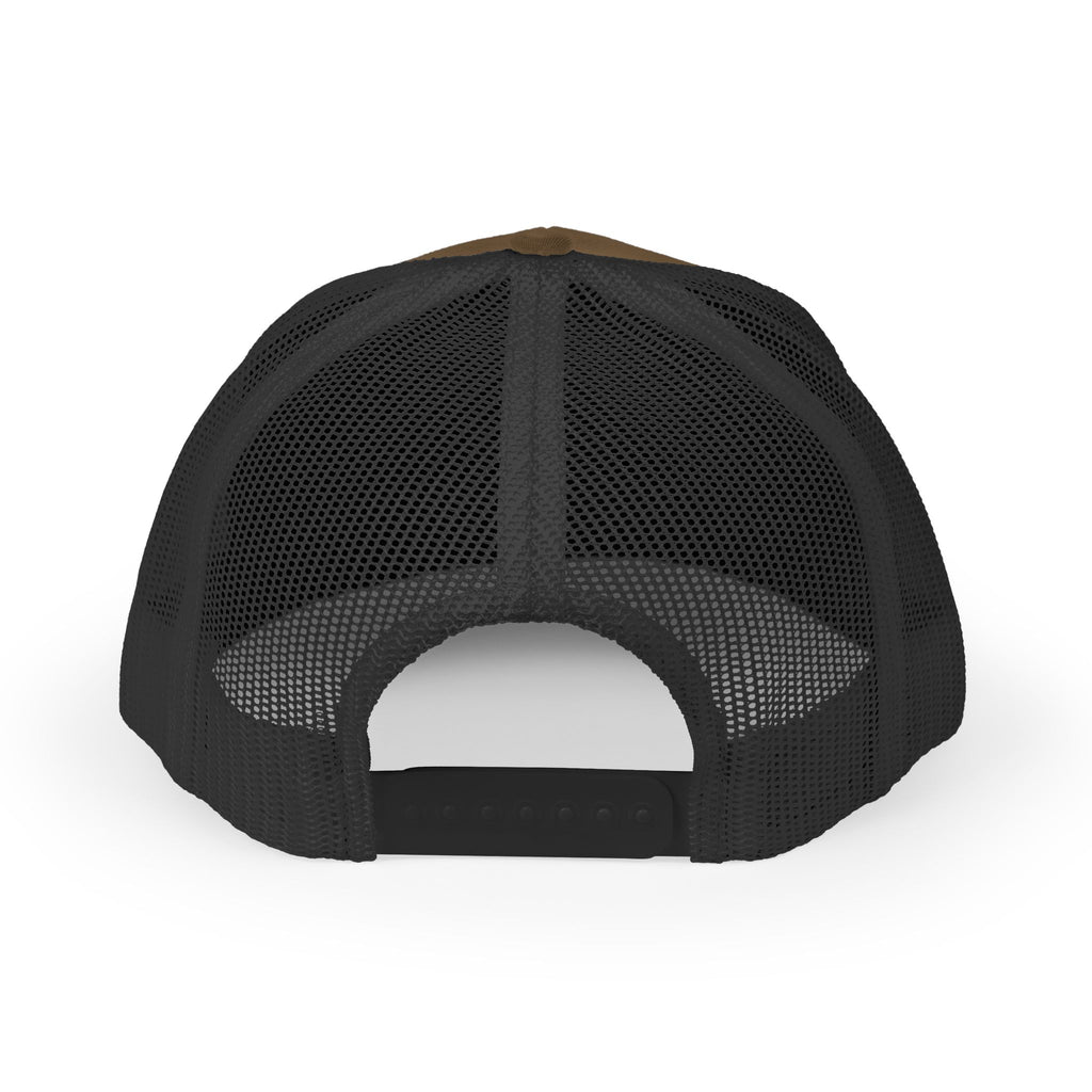 Abstract Sunburst with Quote Trucker Cap | Your Story Isn’t Finished Yet