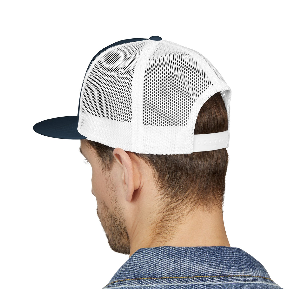 5-Panel Trucker Cap — "Your Story Isn’t Finished Yet" Inspirational Mesh Hat