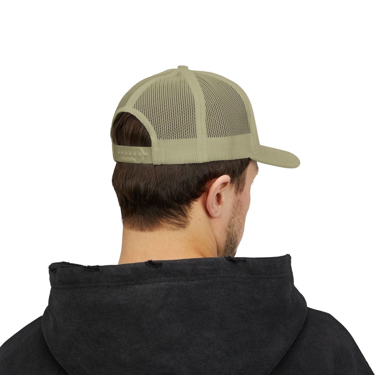 Abstract Sunburst with Quote Trucker Cap | Your Story Isn’t Finished Yet