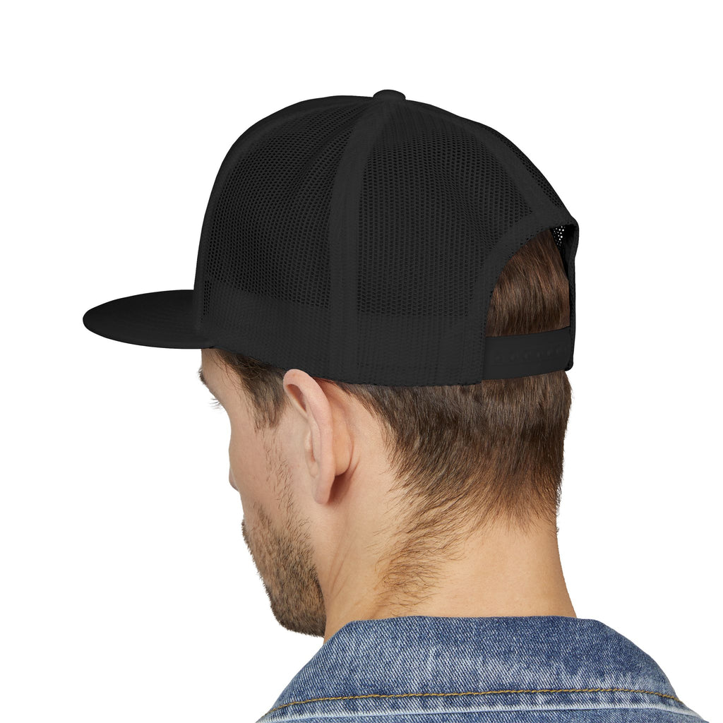 5-Panel Trucker Cap — "Your Story Isn’t Finished Yet" Inspirational Mesh Hat