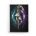 Hardcover Journal — Cosmic Duality Art Notebook (Matte)
