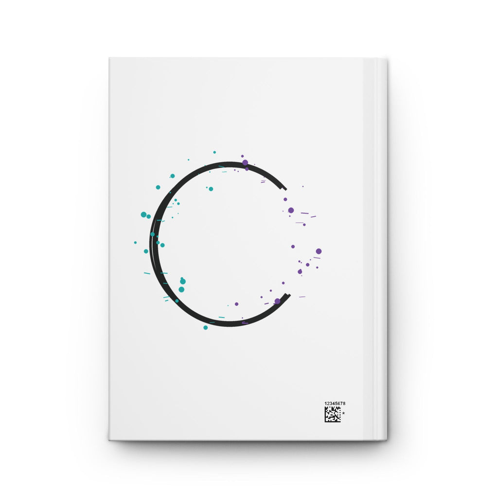 Hardcover Journal — Cosmic Duality Art Notebook (Matte)