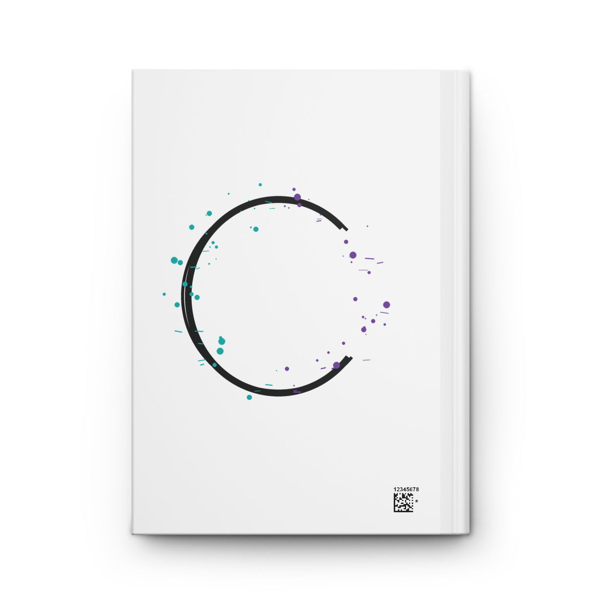 Hardcover Journal — Cosmic Duality Art Notebook (Matte)