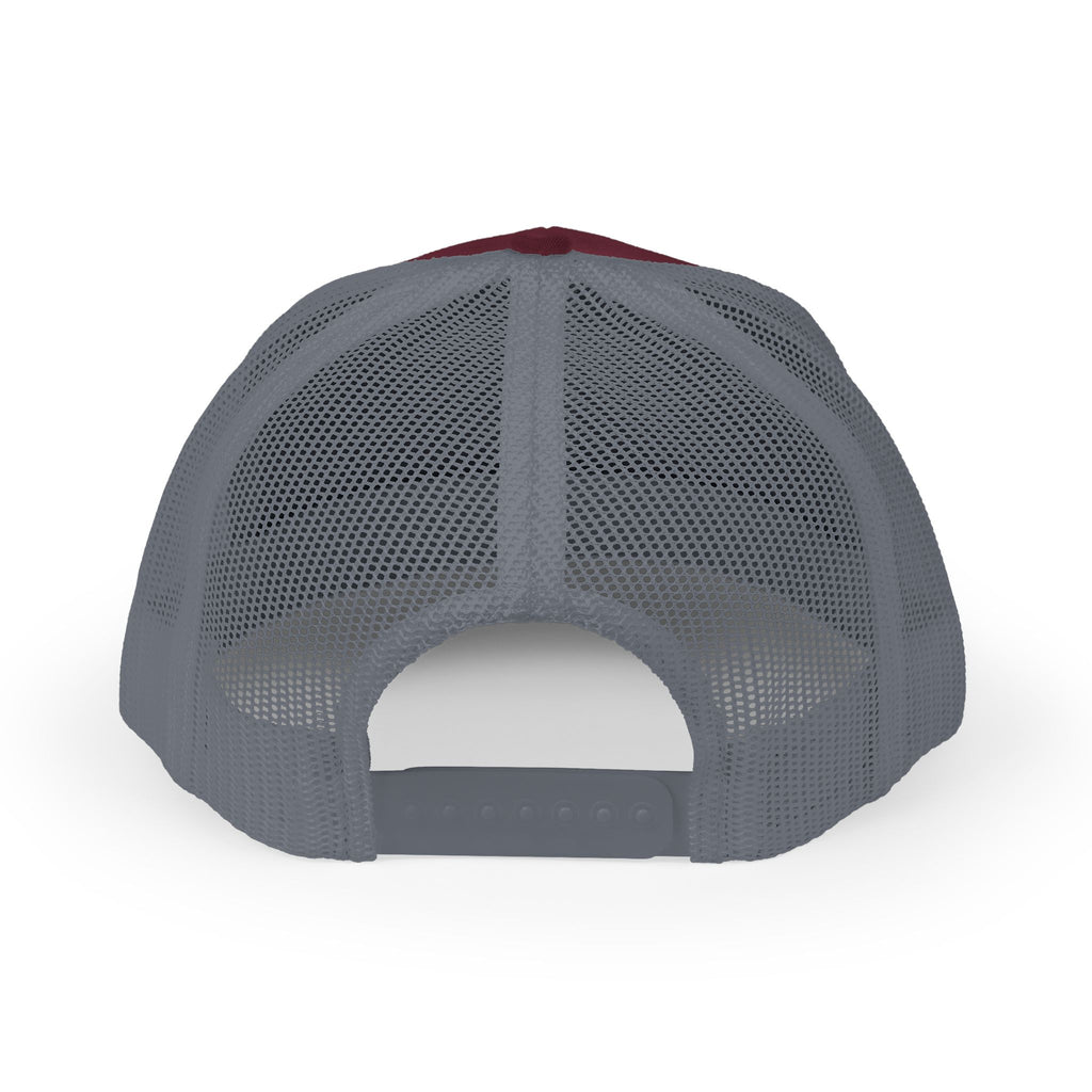 Abstract Sunburst with Quote Trucker Cap | Your Story Isn’t Finished Yet
