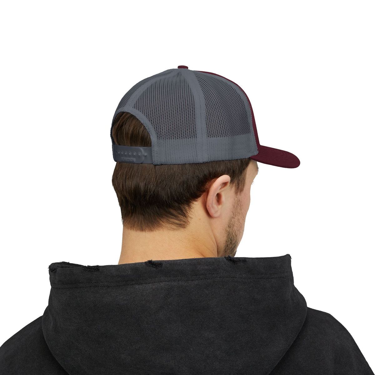 Abstract Sunburst with Quote Trucker Cap | Your Story Isn’t Finished Yet