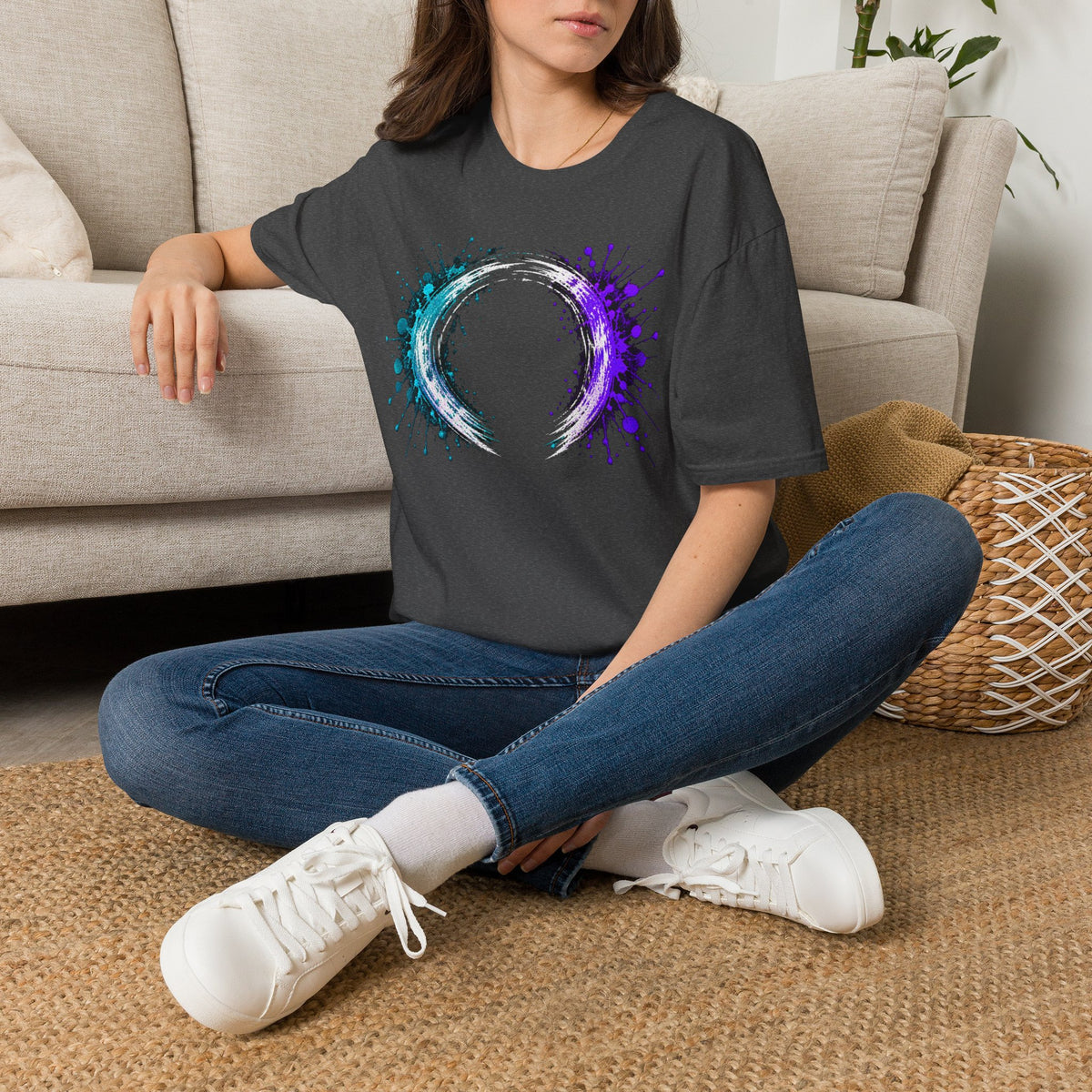 Unfin;shed Circle Soft Tee