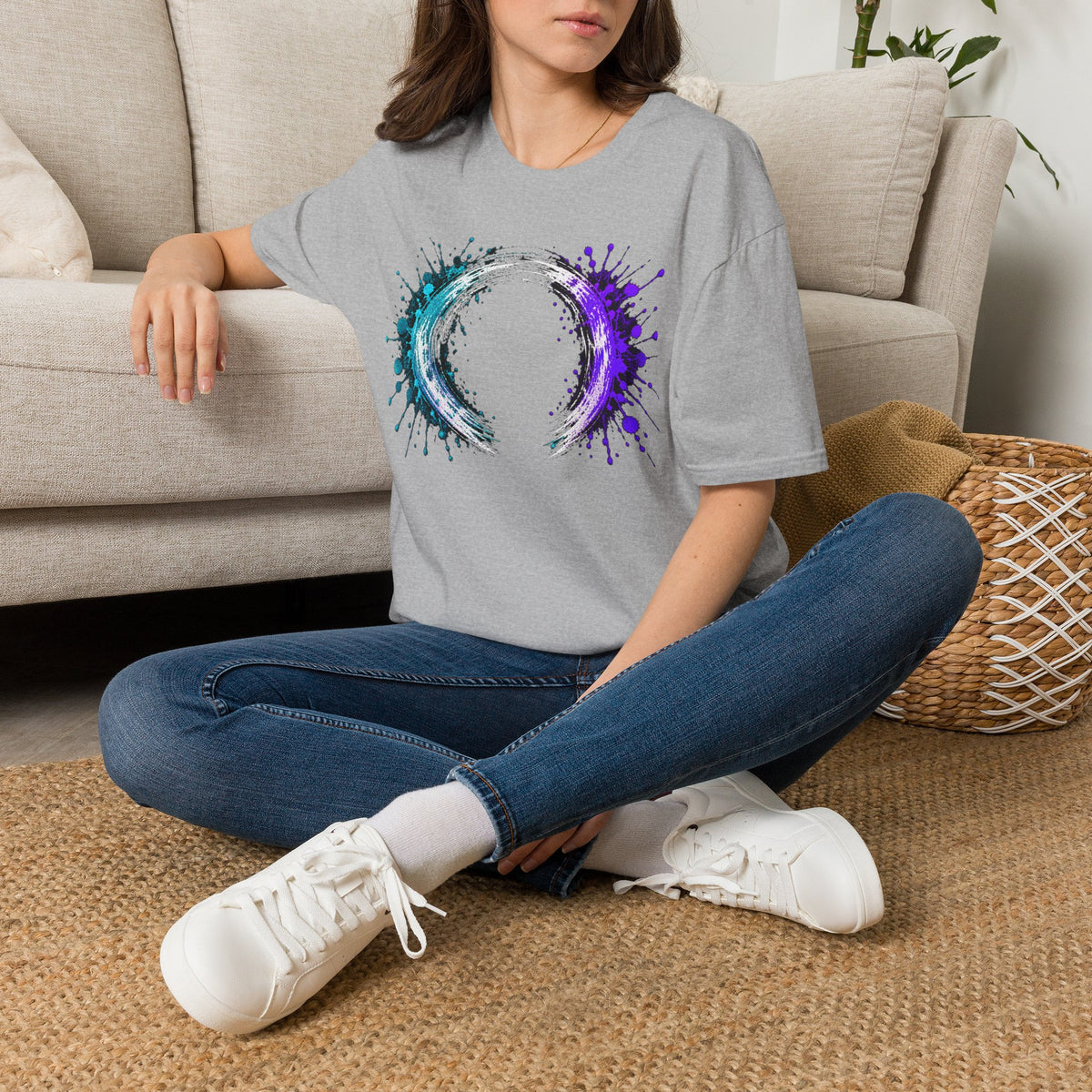Unfin;shed Circle Soft Tee