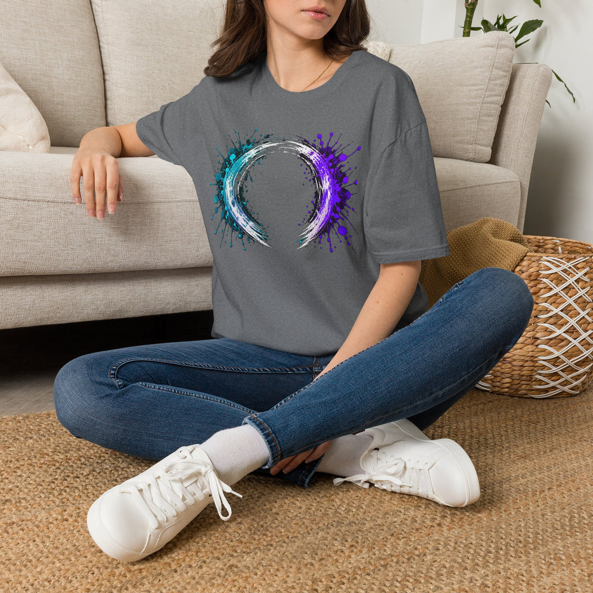 Unfin;shed Circle Soft Tee
