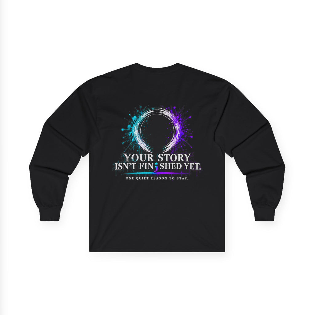 LS Your Story Isn’t Finished Yet (Inspirational Circle Design)