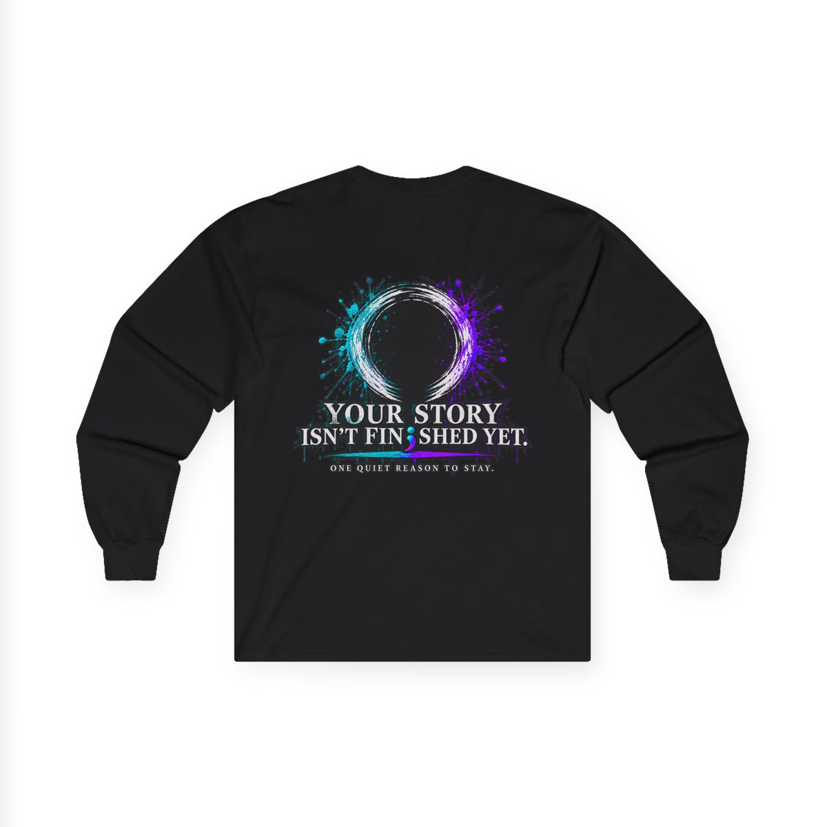 LS Your Story Isn’t Finished Yet (Inspirational Circle Design)