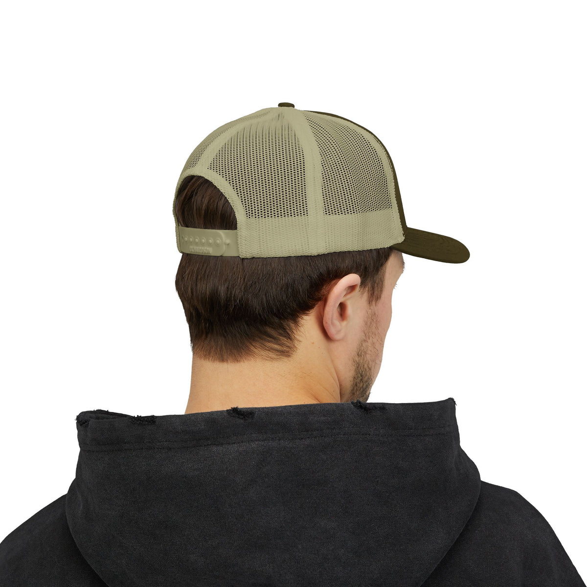 Abstract Sunburst with Quote Trucker Cap | Your Story Isn’t Finished Yet