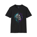 Skull Half Face Galaxy Circle T-Shirt | Your Story Isn't Finished Yet