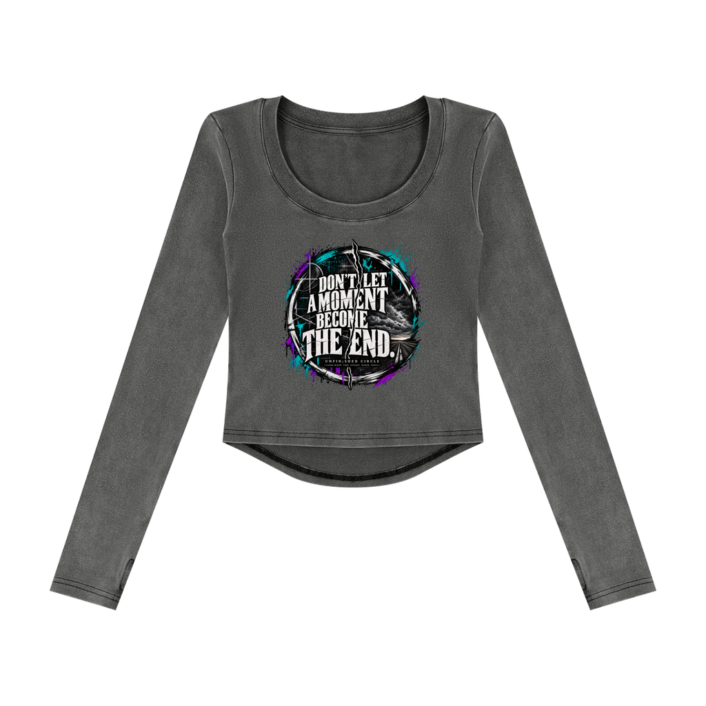 Women’s Vintage Wash Crop T-Shirt