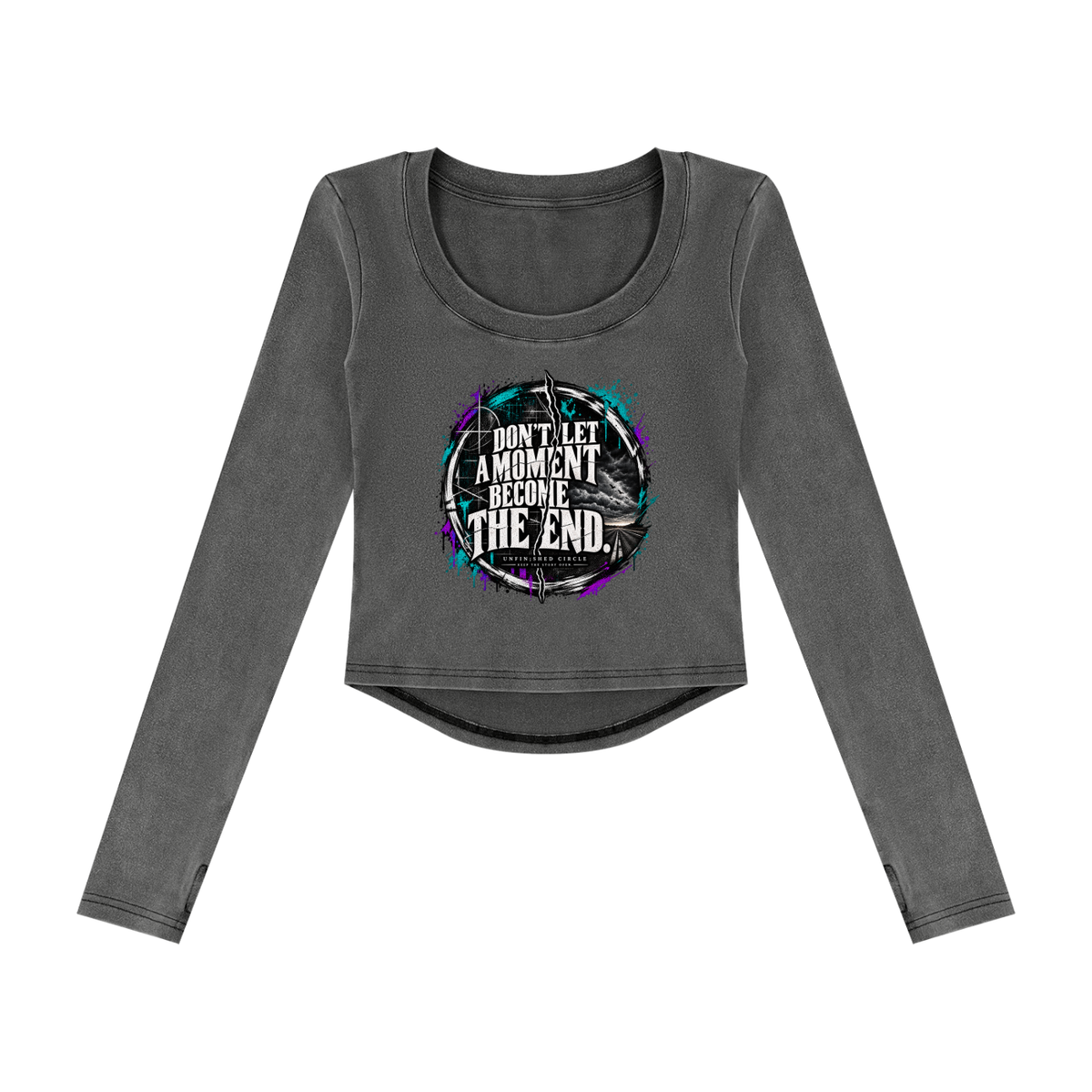 Women’s Vintage Wash Crop T-Shirt